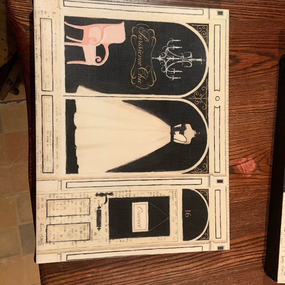 Emily Adam’s Parisienne painting